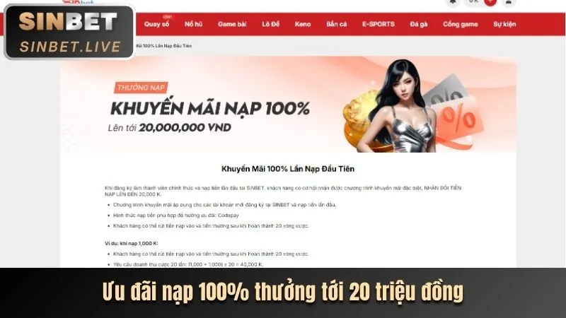 Ưu đãi hoàn trả tiền cược casino